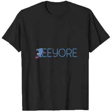 Discover Disney Winnie the Pooh Eeyore Classic Lettering T-Shirts