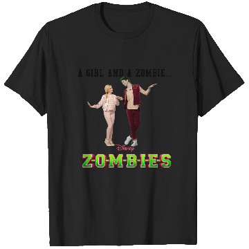 Discover Disney Zombies A Girl and A Zombie T-Shirts