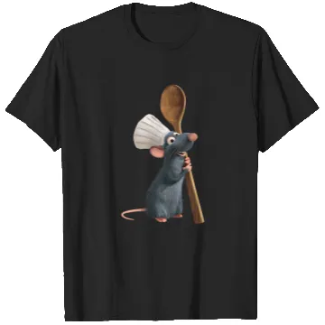 Discover Disney Pixar Ratatouille Chef Remy With Spoon T-Shirts