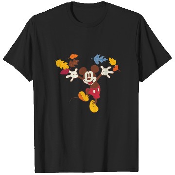 Discover Disney Mickey Mouse Thanksgiving Autumn Fun T-Shirts