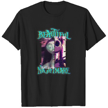 Discover Disney The Nightmare Before Christmas Jack And Sally Glitch T-Shirts