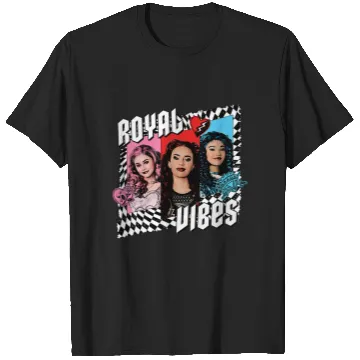 Discover Disney Descendants 4 The Rise of Red Trio Royal Vibes T-Shirts