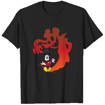 Discover Disney Mickey Mouse Halloween Spooky Scary Shadows Vampire T-Shirts