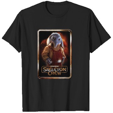 Discover Star Wars Skeleton Crew Neel with Series Logo Disney T-Shirts