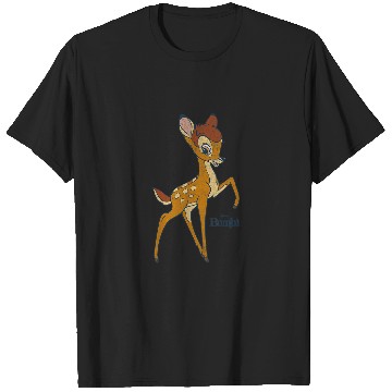 Discover Disney Bambi Simple Portrait Logo T-Shirts