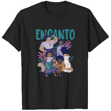 Discover Disney Encanto Group Shot Logo T-Shirts
