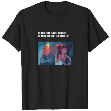 Discover Disney Villains Valentines Day Hades Megara Dinn T-Shirts