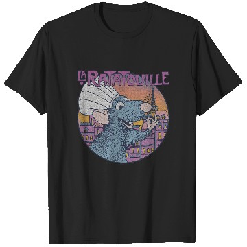 Discover Disney Pixar Ratatouille Bon Appetit Circle Sign T-Shirts