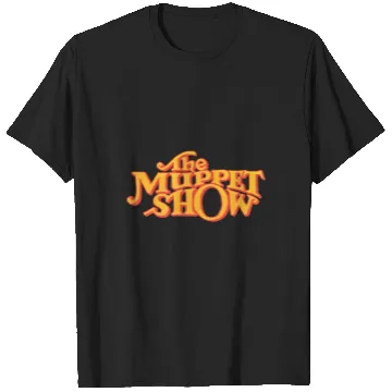Discover Disney The Muppets  The Muppet Show Logo Orange T-Shirts