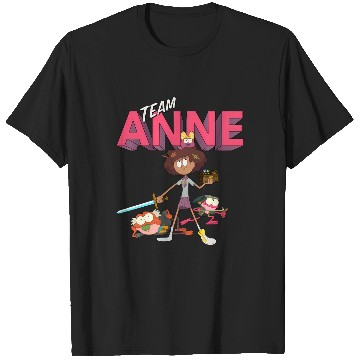 Discover Disney Channel Amphibia Team Anne T-Shirts
