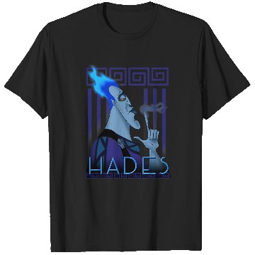 Discover Disney Hercules Hades Geometric Portrait Graphic T-Shirts