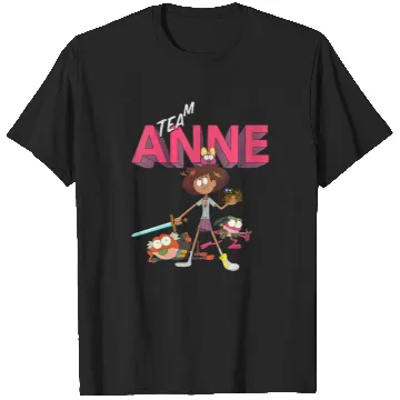 Discover womens Disneys channel amphibia team anne T-Shirts