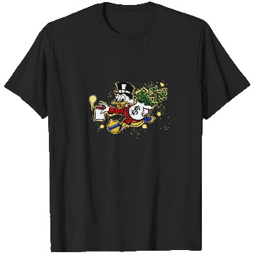 Discover Yellow paint Scrooge Mcduck and money  SALE!! Mickey Retro Disney Shirt, Mickey Checkered Shirt, Vintage Disney, Retro Mickey, Mickey Gift S-5XL T-Shirts