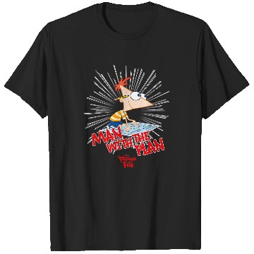 Discover Disneyss Phineas And Ferb The Plan Man T-Shirts