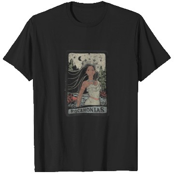 Discover Disney Pocahontas Vintage Portrait Style Graphic T-Shirts