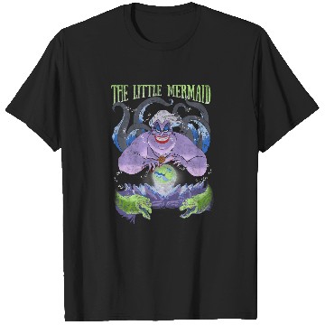 Discover Disney The Little Mermaid Evil Ursula Crystal Ball T-Shirts