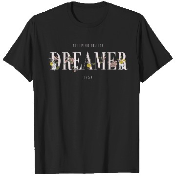 Discover Disneyss Sleeping Beauty 1959 Dreamer Flowers Graphic T-Shirts