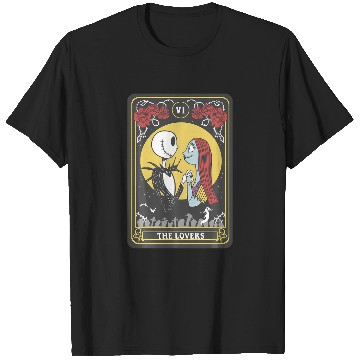 Discover Disney The Nightmare Before Christmas Jack Sally Lovers T-Shirts