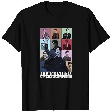 Discover Milo Manheim Cinematic Universe (Eras Tour Style) Baseball Tees T-Shirts