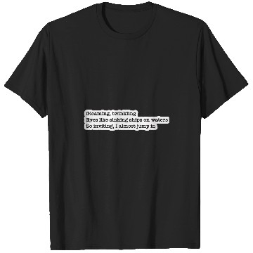 Discover Evermore Gold Rush Tayl0r Swift Lyrics T-Shirts