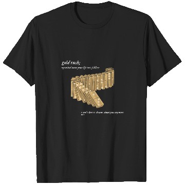 Discover Tayl0r Swift Gold Rush - Dominoes T-Shirts