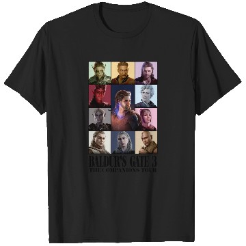 Discover Baldurs Gate 3 - Eras Tour - Wizard Companion T-Shirts