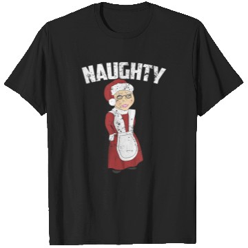 Discover Naughty Or Nice Mrs Claus Christmas Shirt Funny  : Bobs Burgers Family Shirt, Bobs Burgers Vintage T-Shirts