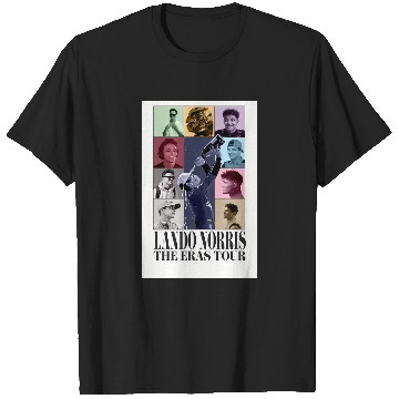 Discover Lando Norris Eras Tour 1441 T-Shirts