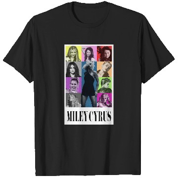Discover Miley Cyrus Eras Tour Shirt Flowers T-Shirts