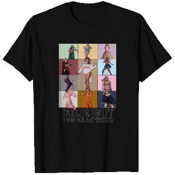 Discover Eras Tour Poster Zip T-Shirts
