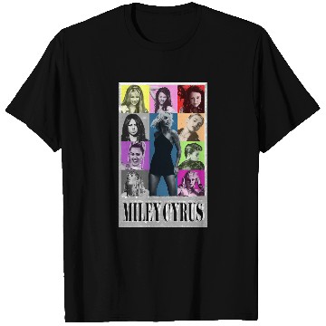 Discover Miley-Cyrus-Eras-Tour-T-Shirts-Flowers T-Shirts