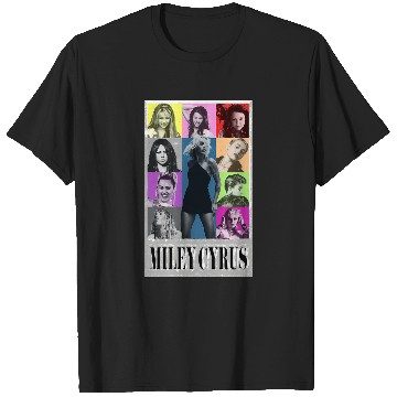 Discover Miley-Cyrus-Eras-Tour-Shirt-Flowers T-Shirts
