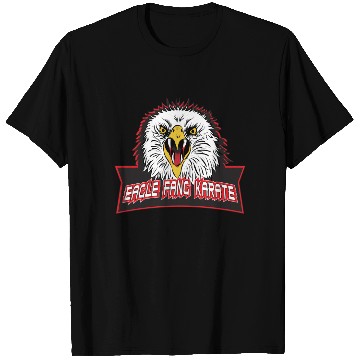 Discover Cobra Kai Eagle Fang Karate Logo Baseball Tees T-Shirts