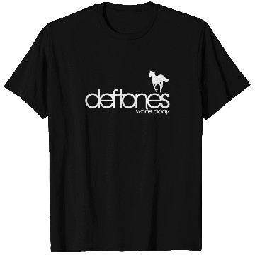 Discover Deftone White Pony T-Shirts