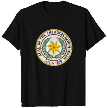 Discover Great seal of the cherokee nation T-Shirts