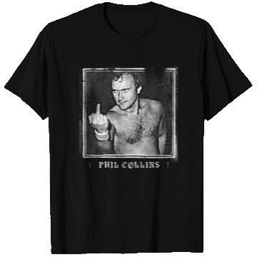 Discover Phil Collins // Punksthetic Fan Art Design - Phil Collins - T-Shirts