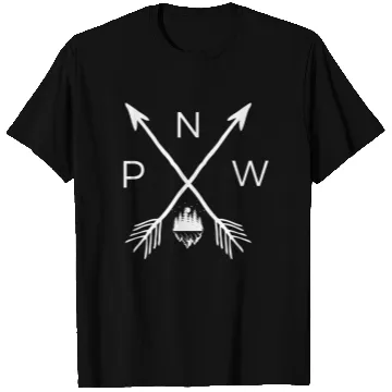 Discover Pacific Northwest T-Shirts | PNW Pullover T-Shirts Men Women Pullover T-Shirts