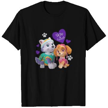 Discover PAW Patrol Skye & Everest Character T-Shirts