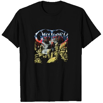 Discover Vintage Obituary Back From The Dead 90s T-Shirts