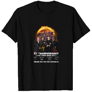 Discover Black Sabbath 2025 Tour Shirt, Back to The Beginning Music Tee S-5XL