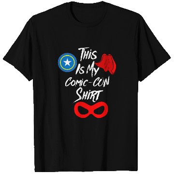 Discover Comic Book Collector This is my Comic Con T-Shirts