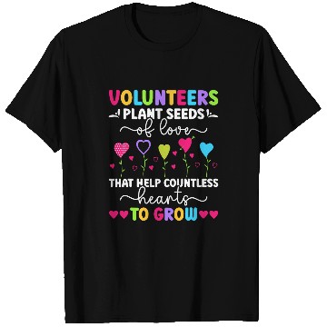 Discover Volunteer Appreciation Voluntary Worker Volunteering 6 T-Shirts