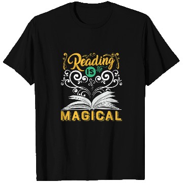 Discover Book Lover Quote Librarian Book Reading Text Design T-Shirts
