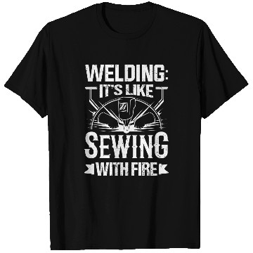 Discover Welding Outfit For Welder Ironworker 2 T-Shirts