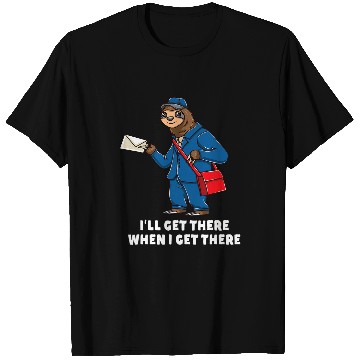 Discover Sloth Postman T-Shirts