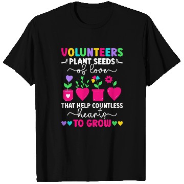 Discover Volunteer Appreciation Voluntary Worker Volunteering 5 T-Shirts