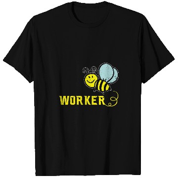 Discover Worker Bee Lover Funny Save The Bees Beekeeper T-Shirts