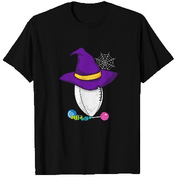 Discover Cute Witch Rugby Halloween Costume Rugby Player T-Shirts