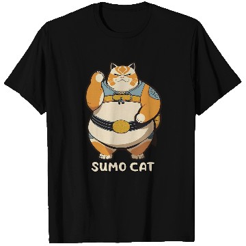 Discover sumos Cat Kitty Wrestler T-Shirts