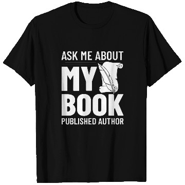 Discover Book Author Writer Beginner Quotes 3 T-Shirts